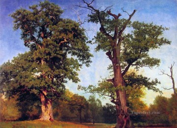 Bosque Painting - Pioneros de los bosques Albert Bierstadt